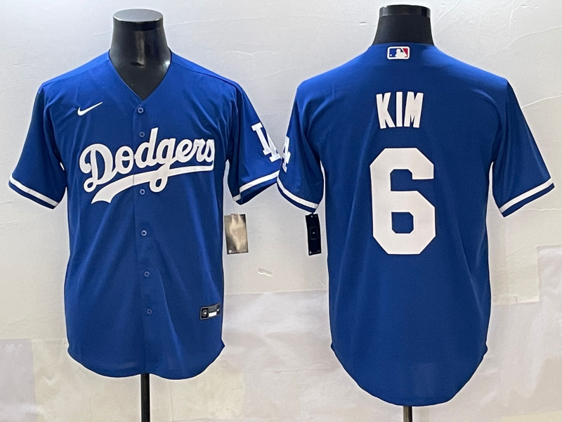 Men's Los Angeles Dodgers Hyeseong Kim #6 Royal Jersey